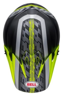 Bell Helmets Bell MX-9 Mips Offset Helmet -NEXX shop bell mx9 mips offset helmet black hi viz yellow grey 8