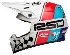 Bell Helmets Bell MX-9 Mips RSD The Rally Helmet -NEXX shop bell mx9 mipsrsd the rally helmet white red blue 2