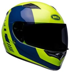 Bell Helmets Bell Qualifier Turnpike Helmet -NEXX shop bell qualifier turnpike helmet hi viz yellow navy 2