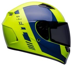 Bell Helmets Bell Qualifier Turnpike Helmet -NEXX shop bell qualifier turnpike helmet hi viz yellow navy 3