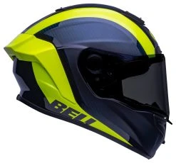 Bell Helmets Bell Race Star Flex DLX Tantrum 2 Helmet -NEXX shop bell race star flex dlx tantrum2 helmet blue hi viz 3
