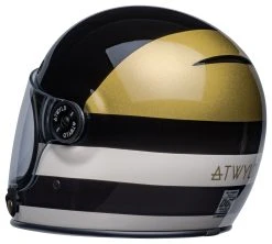 Bell Helmets Bell X Atwyld Bullitt Orion Helmet -NEXX shop bell x atwyld orion bullitt helmet gloss black gold 2