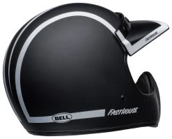 Bell Helmets Bell X Fasthouse Moto-3 Old Road Helmet -NEXX shop bell x fasthouse moto3 old road helmet black white 4