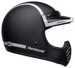 Bell Helmets Bell X Fasthouse Moto-3 Old Road Helmet -NEXX shop bell x fasthouse moto3 old road helmet black white 5