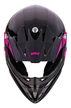 BILT Amped EVO Rapid Women's Helmet -NEXX shop bilt amped evo rapid womens helmet black pink 3