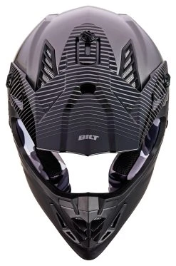 BILT Lux Rush Race Helmet -NEXX shop bilt lux rush helmet black grey 3