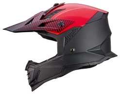 BILT Lux Rush Race Helmet -NEXX shop bilt lux rush helmet black red 1