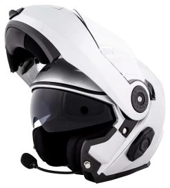 BILT Techno 3.0 Modular Sena Bluetooth Helmet -NEXX shop bilt techno30 modular bluetooth helmet silver 1