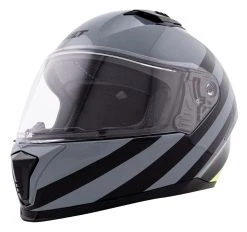 BILT Vertex Stripes Helmet -NEXX shop bilt vertex stripes helmet grey yellow