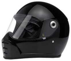 Biltwell Apparel Biltwell Lane Splitter Helmet Black / MD [Blemished - Very Good]
