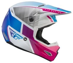 Fly Racing Dirt Fly Racing Kinetic Drift Helmet -NEXX shop fly racing dirt kinetic drift helmet pink white blue 1