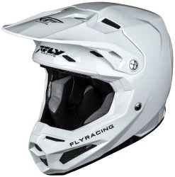 Fly Racing Dirt Fly Racing Formula Helmet White / LG [Open Box]