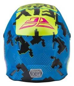 Fly Racing Dirt Fly Racing Youth Kinetic Scan Helmet -NEXX shop fly racing youth kinetic scan helmet blue hi viz pink 2