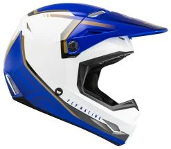 Fly Racing Dirt Fly Racing Youth Kinetic Vision Helmet -NEXX shop fly racing youth kinetic vision helmet white blue 1