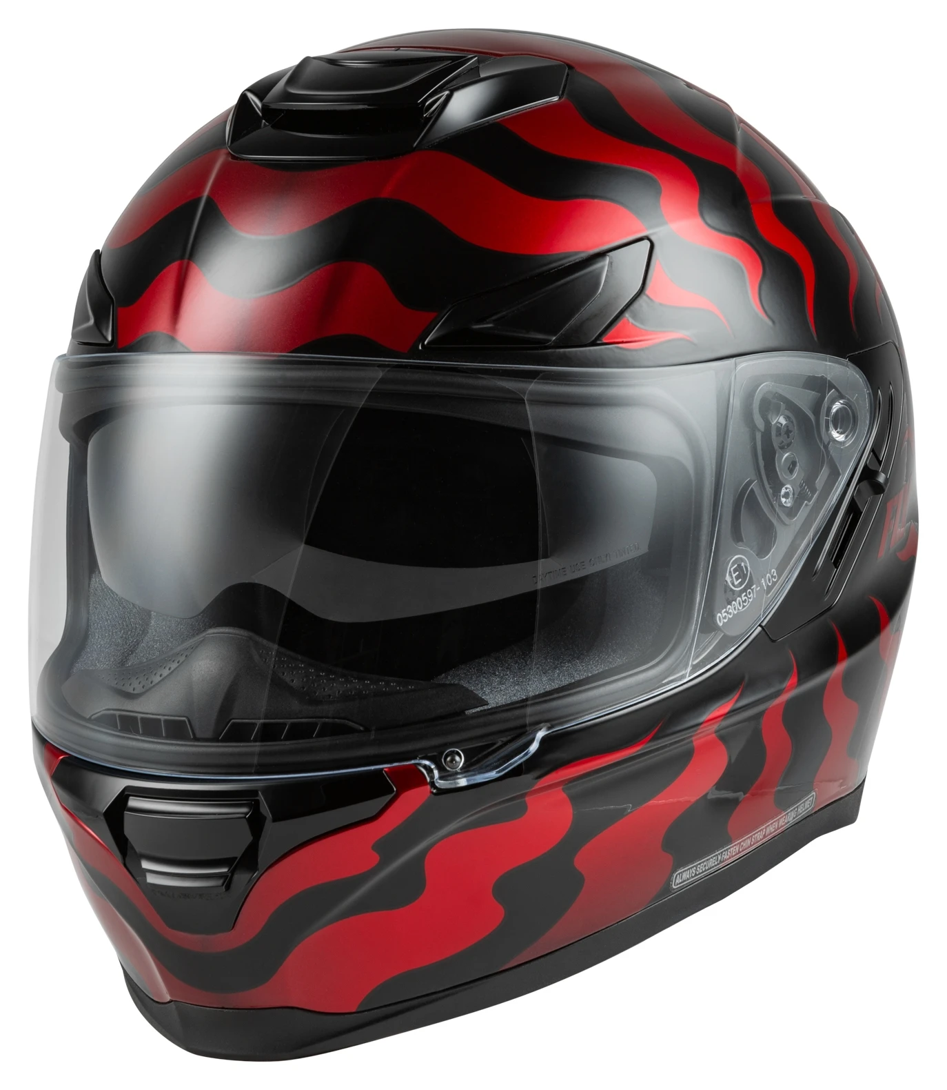 Fly Racing Street Sentinel Venom Helmet 5 Fly Racing Street Sentinel Venom Helmet - Image 5