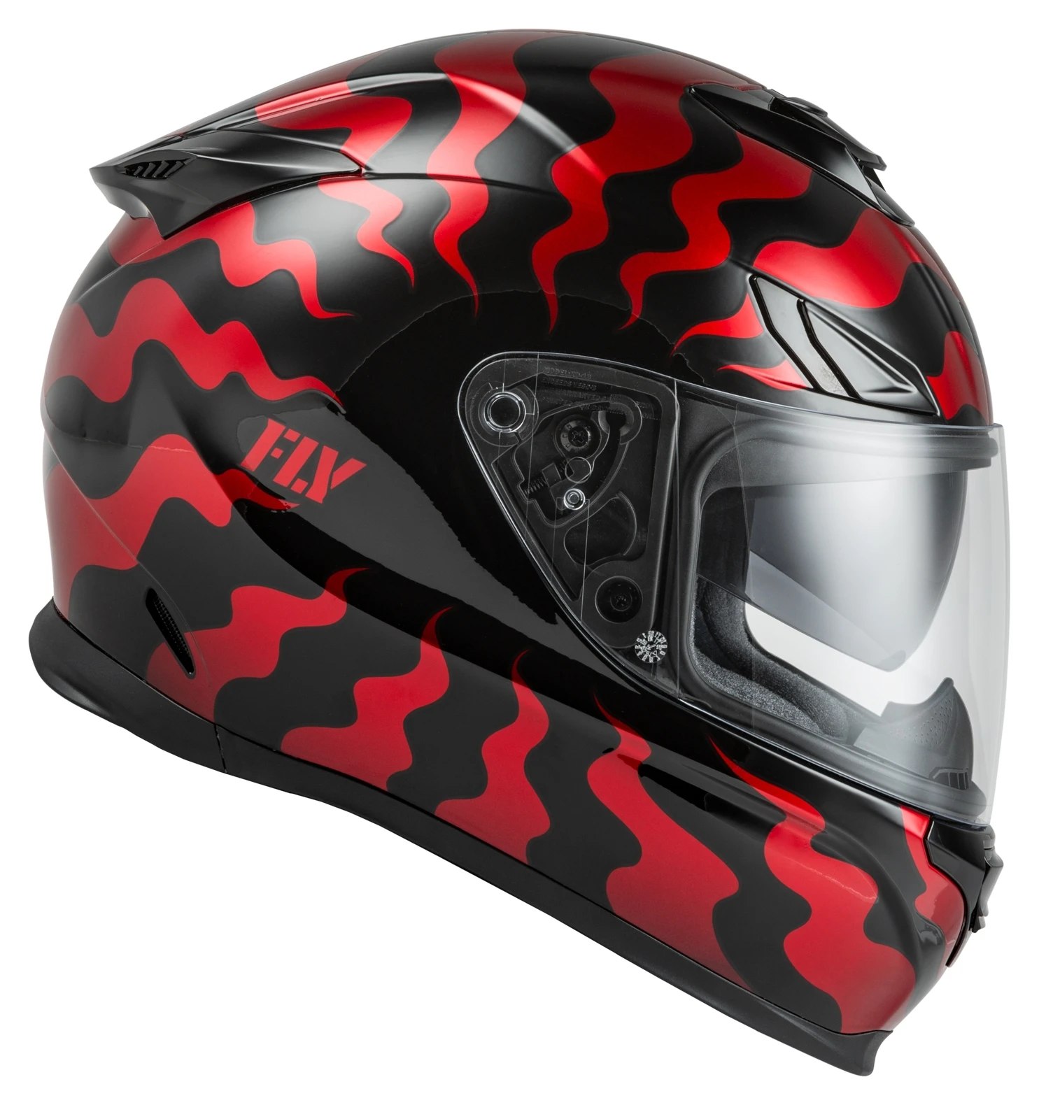 Fly Racing Street Sentinel Venom Helmet 8 Fly Racing Street Sentinel Venom Helmet - Image 8