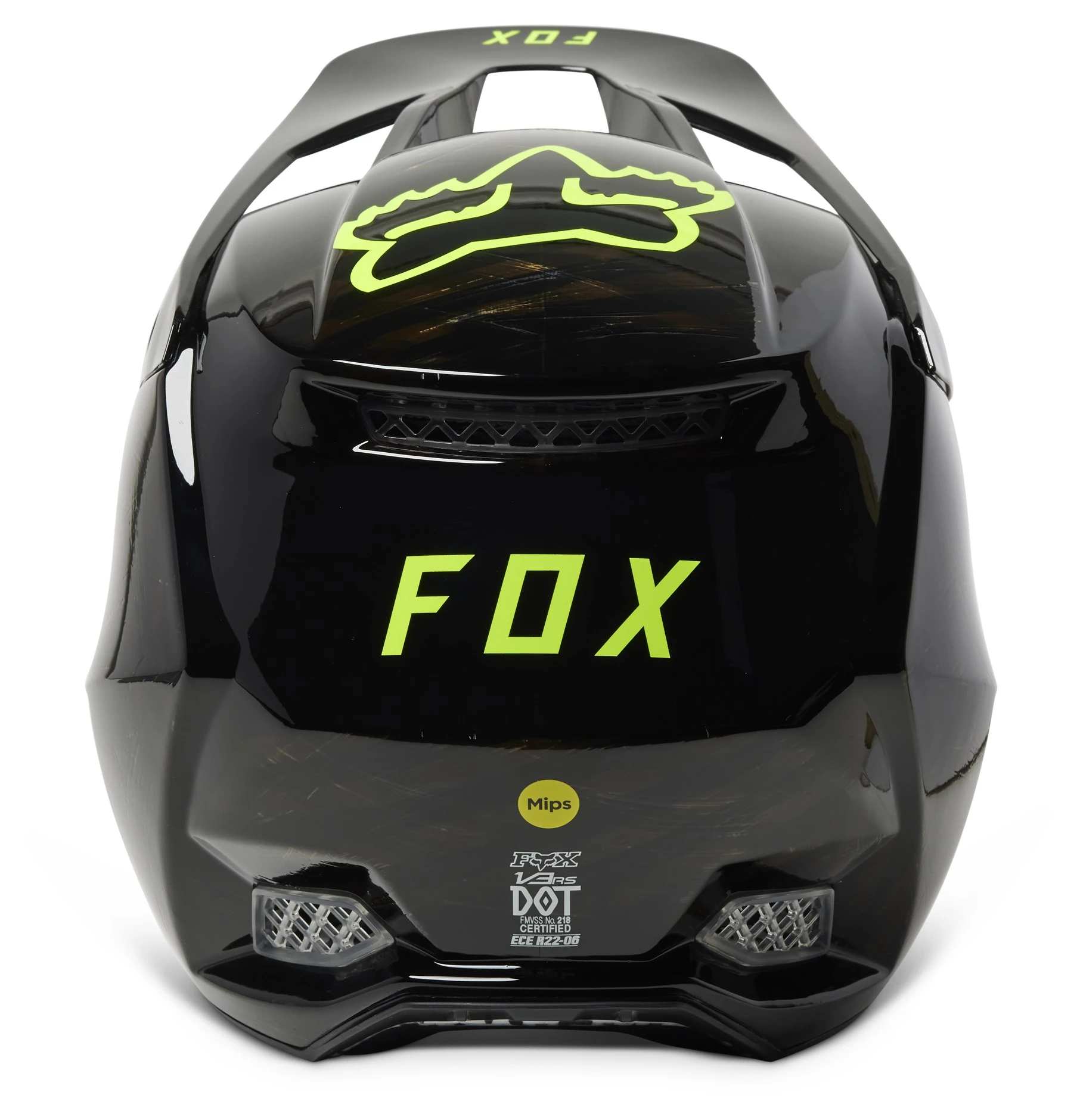 Fox Racing V3 RS Slait Helmet 5 Fox Racing V3 RS Slait Helmet - Image 5