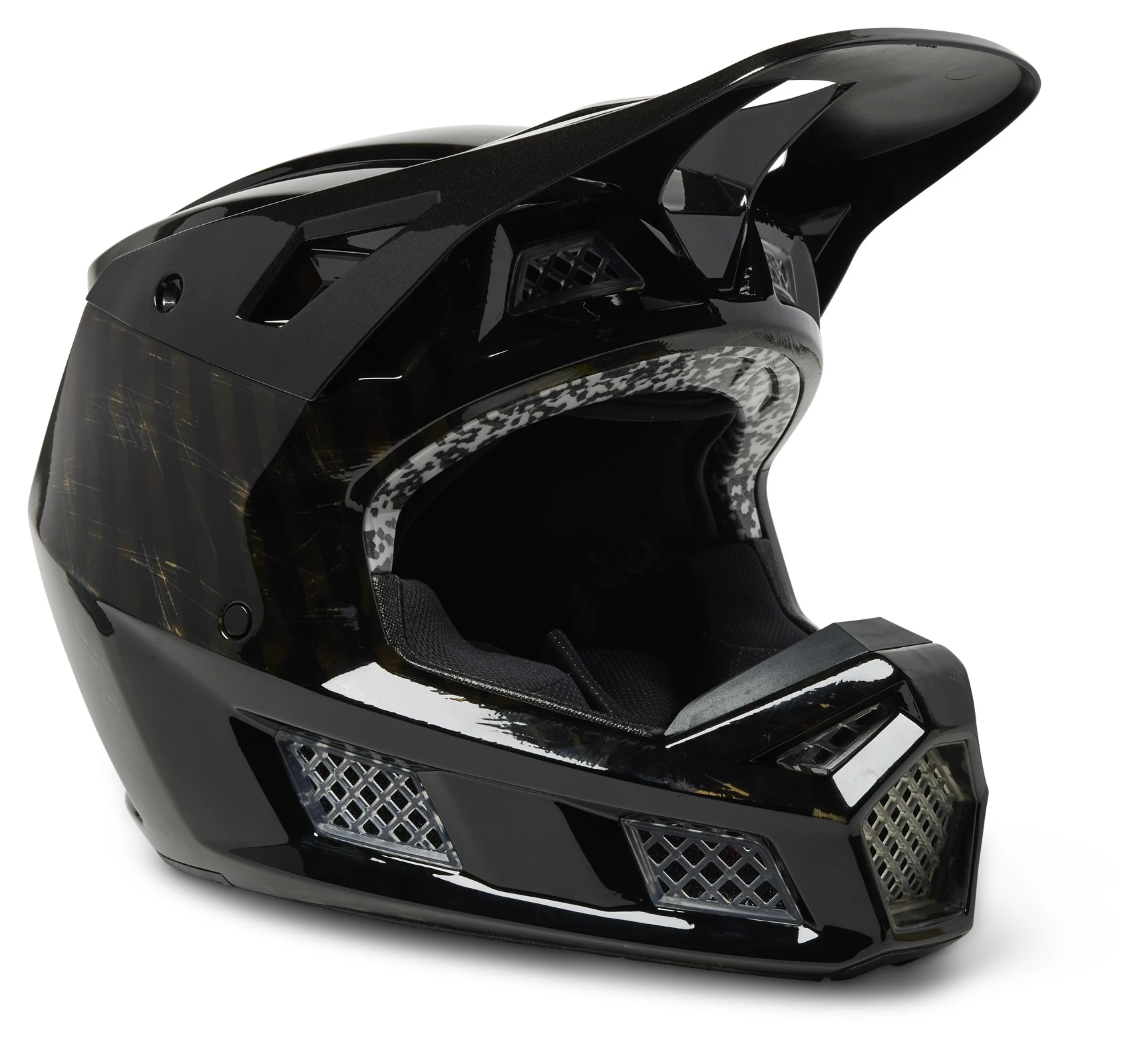 Fox Racing V3 RS Slait Helmet 1 Fox Racing V3 RS Slait Helmet