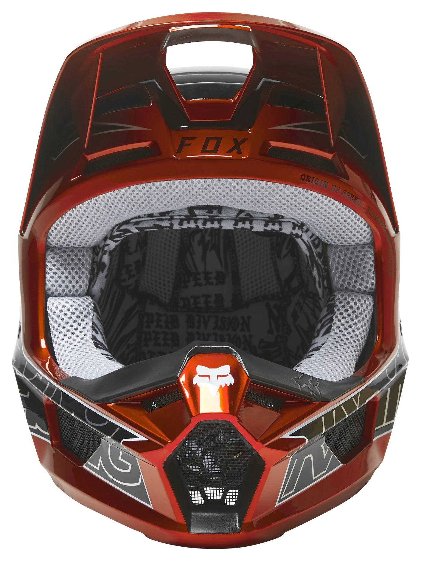 Fox Racing Youth V1 Peril Helmet 2 Fox Racing Youth V1 Peril Helmet - Image 2