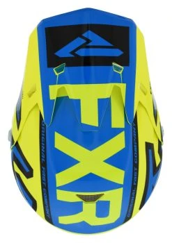 FXR 6D Youth ATR-2 Helmet -NEXX shop fxr6 datr2 youth helmet hi viz yellow blue black 4