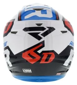 FXR 6D Youth ATR-2 Helmet -NEXX shop fxr6 datr2 youth helmet white red blue 2