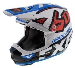FXR 6D Youth ATR-2 Helmet -NEXX shop fxr6 datr2 youth helmet white red blue