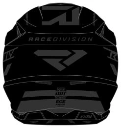 FXR Blade Race Div Helmet -NEXX shop fxr blade race div helmet black 3