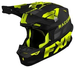 FXR Blade Race Div Helmet -NEXX shop fxr blade race div helmet black hi viz