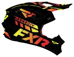 FXR Blade Race Div Helmet -NEXX shop fxr blade race div helmet black inferno 2