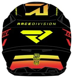 FXR Blade Race Div Helmet -NEXX shop fxr blade race div helmet black inferno 3