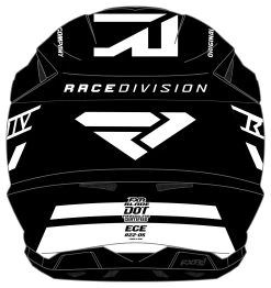 FXR Blade Race Div Helmet -NEXX shop fxr blade race div helmet black white 3
