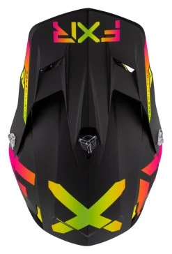 FXR Clutch CX Helmet -NEXX shop fxr clutch cx helmet black pink hi viz yellow 4