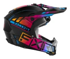 FXR Clutch CX Pro MIPS Helmet -NEXX shop fxr clutch cx pro mips helmet black purple blue 3