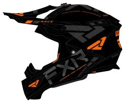 FXR Helium Race Div Helmet -NEXX shop fxr helium race div helmet black orange 1