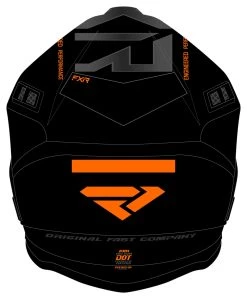 FXR Helium Race Div Helmet -NEXX shop fxr helium race div helmet black orange 3