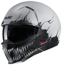 HJC Helmets HJC I20 Scraw Helmet -NEXX shop hj ci20 scraw helmet black white 2