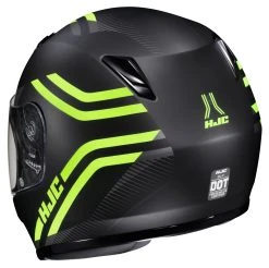 HJC Helmets HJC Youth CL-Y Strix Helmet -NEXX shop hjccly strix youth helmet black hi viz 1