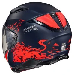 HJC Helmets HJC F70 Red Bull Spielberg Helmet -NEXX shop hjcf70 red bull spielberg helmet navy red 2