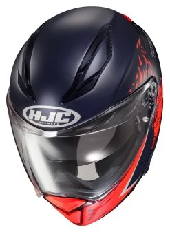 HJC Helmets HJC F70 Red Bull Spielberg Helmet -NEXX shop hjcf70 red bull spielberg helmet navy red 4