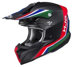 HJC Helmets HJC I50 Flux Helmet -NEXX shop hjci50 flux helmet black red green
