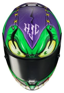 HJC Helmets HJC RPHA 11 Pro Green Goblin Helmet -NEXX shop hjcrpha11 pro green goblin helmet green purple 2