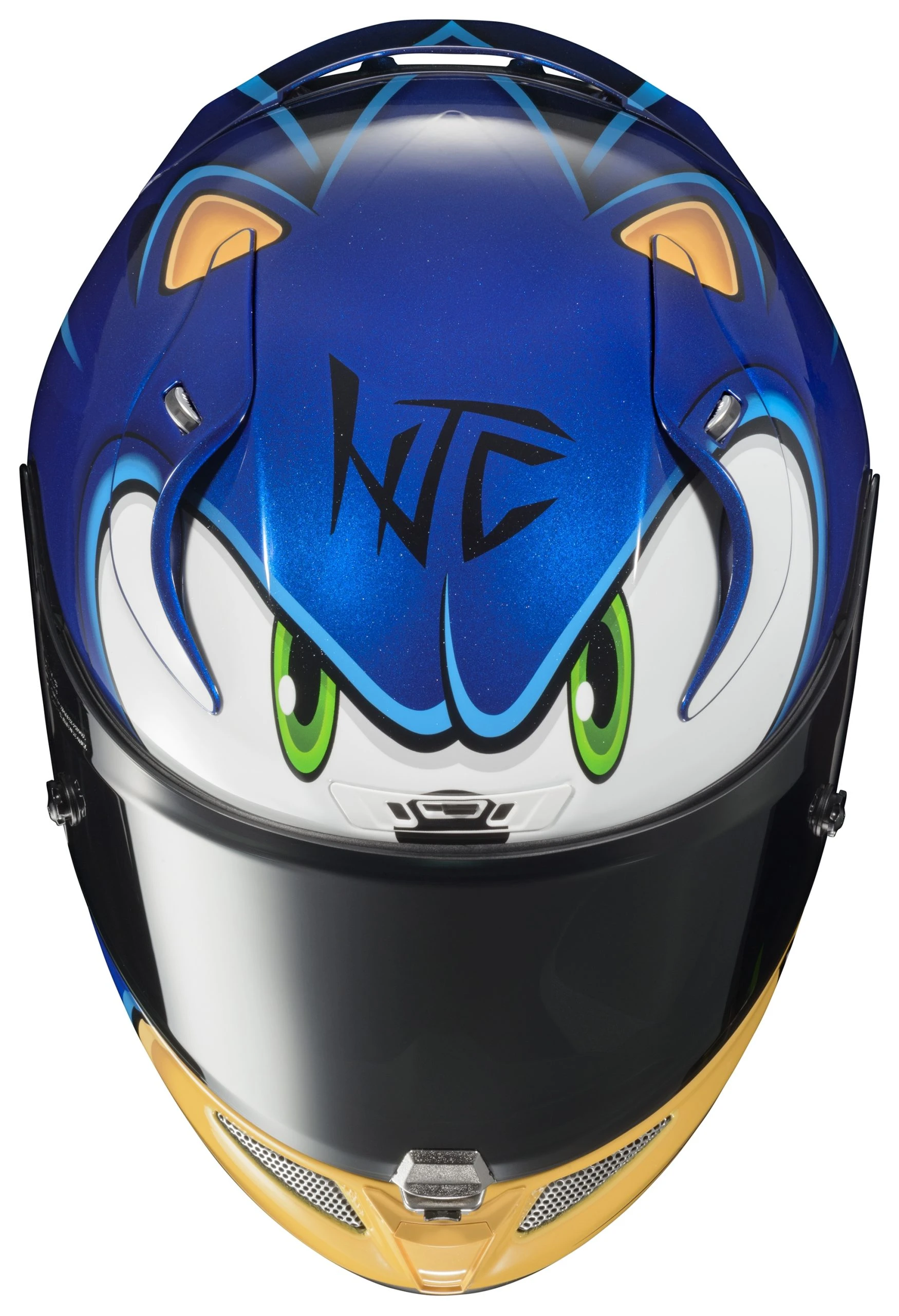 HJC Helmets HJC RPHA 11 Pro Sonic Sega Helmet 2 HJC Helmets HJC RPHA 11 Pro Sonic Sega Helmet - Image 2