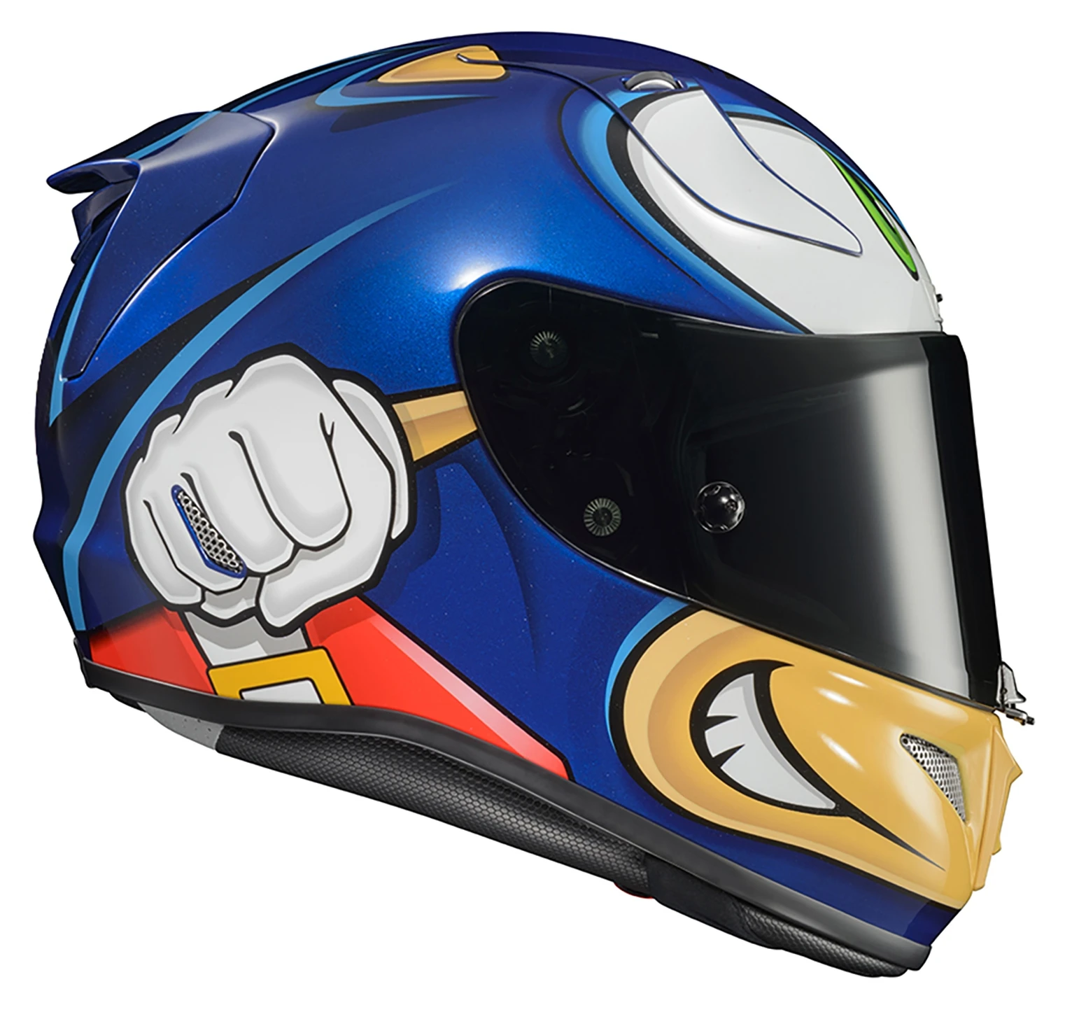 HJC Helmets HJC RPHA 11 Pro Sonic Sega Helmet 3 HJC Helmets HJC RPHA 11 Pro Sonic Sega Helmet - Image 3