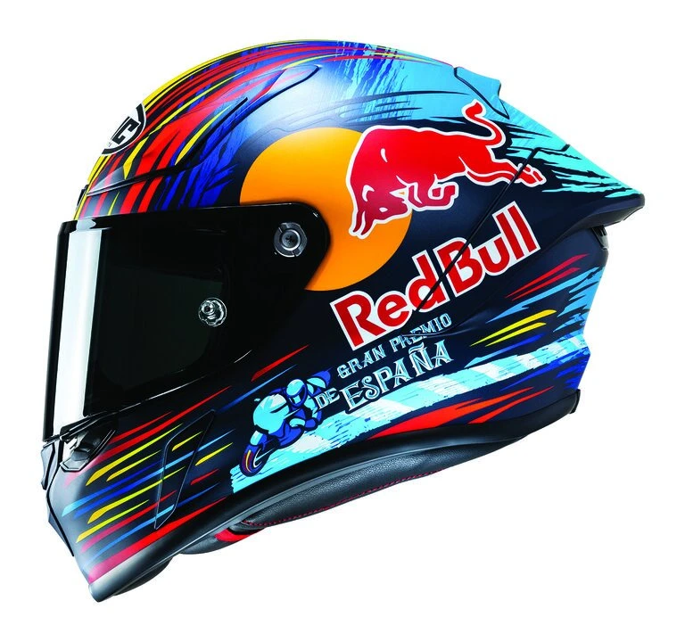 HJC Helmets HJC RPHA 1N Jerez Red Bull Helmet 2 HJC Helmets HJC RPHA 1N Jerez Red Bull Helmet - Image 2