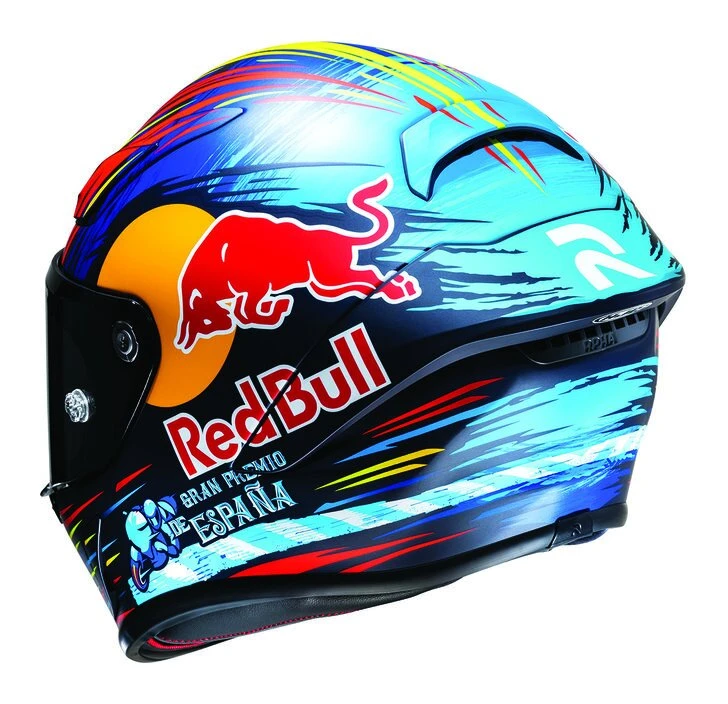 HJC Helmets HJC RPHA 1N Jerez Red Bull Helmet 5 HJC Helmets HJC RPHA 1N Jerez Red Bull Helmet - Image 5