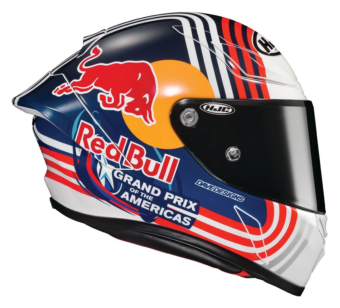 HJC Helmets HJC RPHA 1N Red Bull Austin GP Helmet 2 HJC Helmets HJC RPHA 1N Red Bull Austin GP Helmet - Image 2