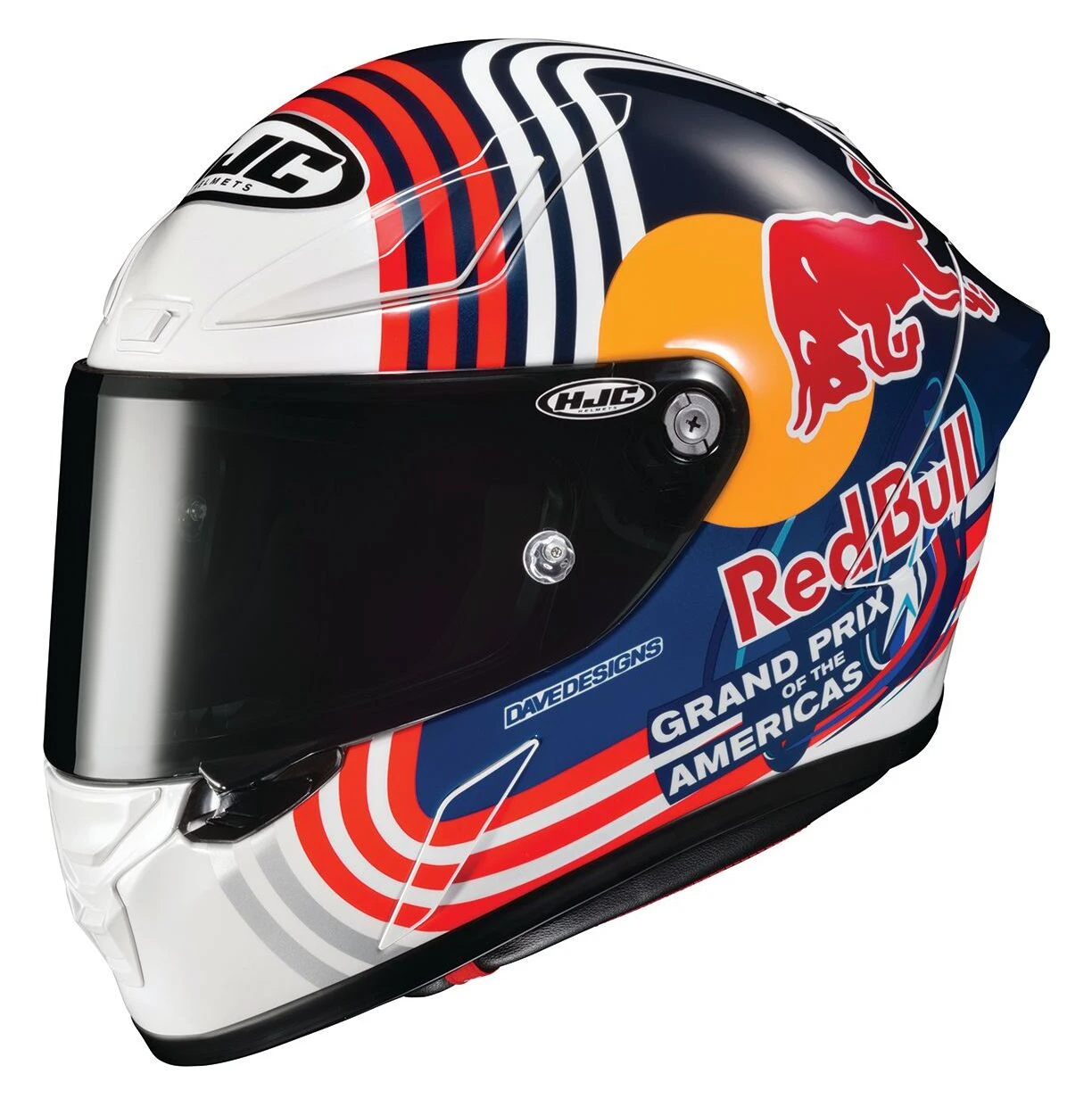HJC Helmets HJC RPHA 1N Red Bull Austin GP Helmet 1 HJC Helmets HJC RPHA 1N Red Bull Austin GP Helmet