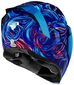 Icon Airflite Betta Helmet -NEXX shop icon airflite betta helmet blue