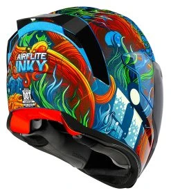 Icon Airflite Inky Helmet -NEXX shop icon airflite inky helmet blue 2