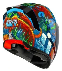 Icon Airflite Inky Helmet Blue / XL [Open Box] -NEXX shop icon airflite inky helmet blue xl open box blue 2